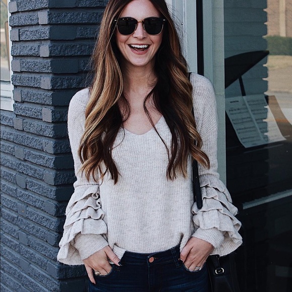 bp Tops - BP Ruffle Sweater